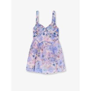 Zimmermann Women Rebellion Drape Linen And Silk Mini Dress